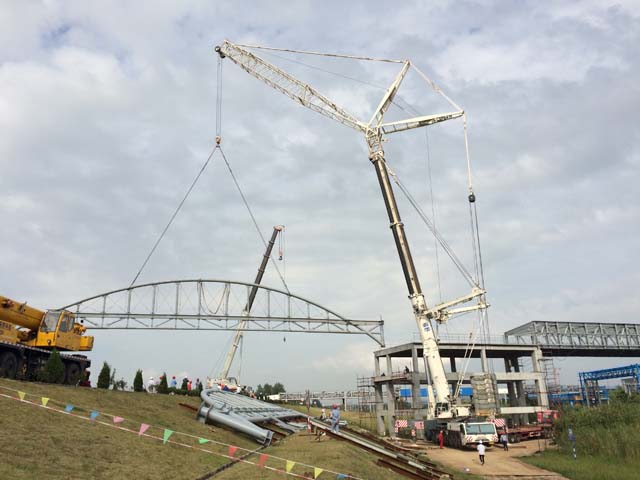 500吨吊装桥梁